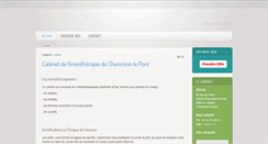 Desktop Screenshot of kine-charenton.com