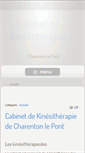 Mobile Screenshot of kine-charenton.com